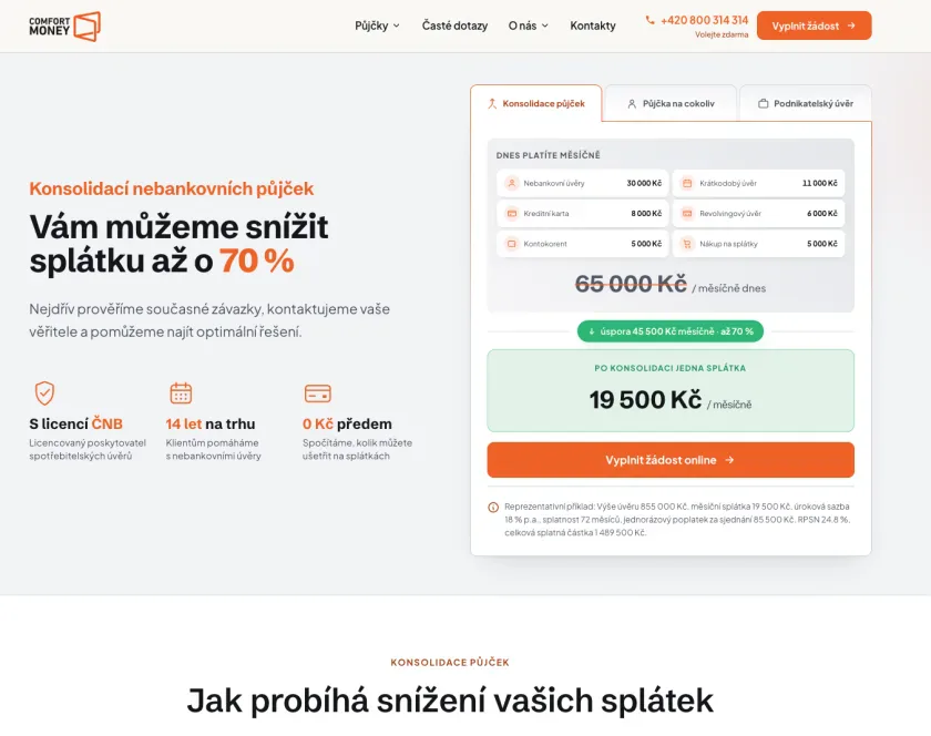 Web Comfort Money